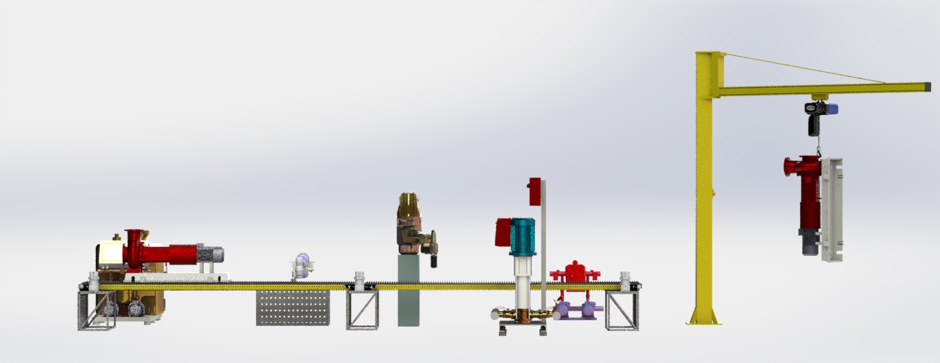 电机生产线step格式